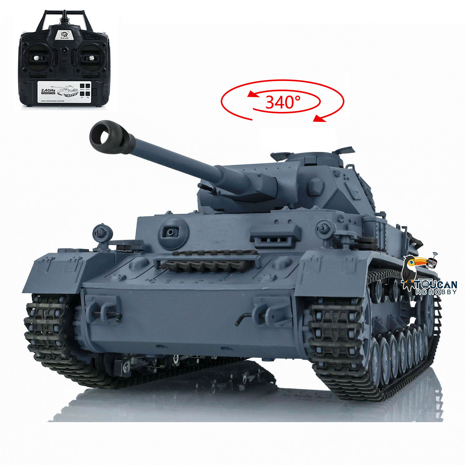 Rc Hobby Tank - US Stock Heng Long Plastic 1/16