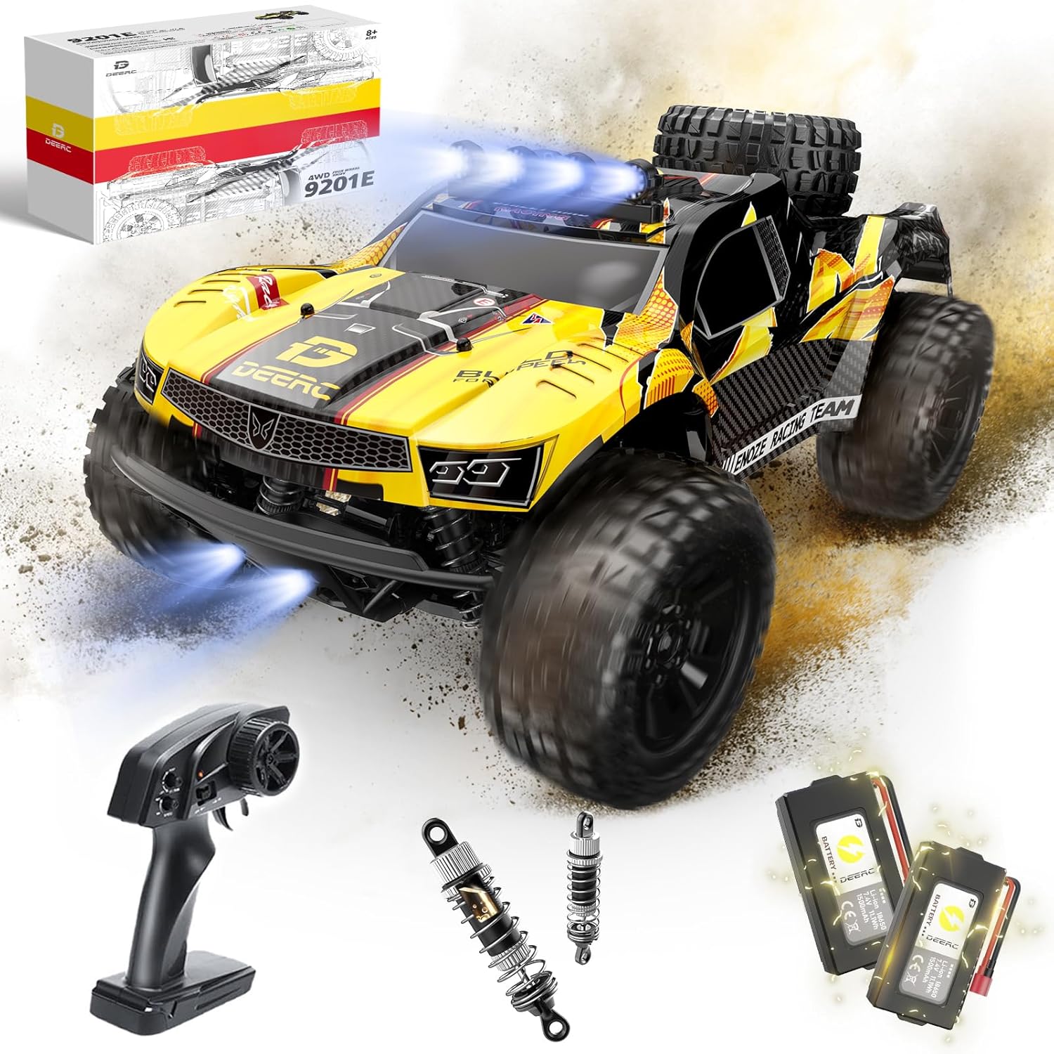 Rc Hobby Off Road - DEERC 9201E 1:10 Large Remote Control