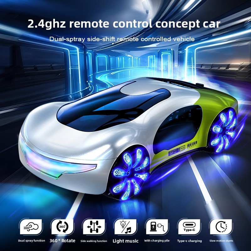Magic Spray Music RC Stunt Car - đánh giá và giá Rc Hobby Horizon