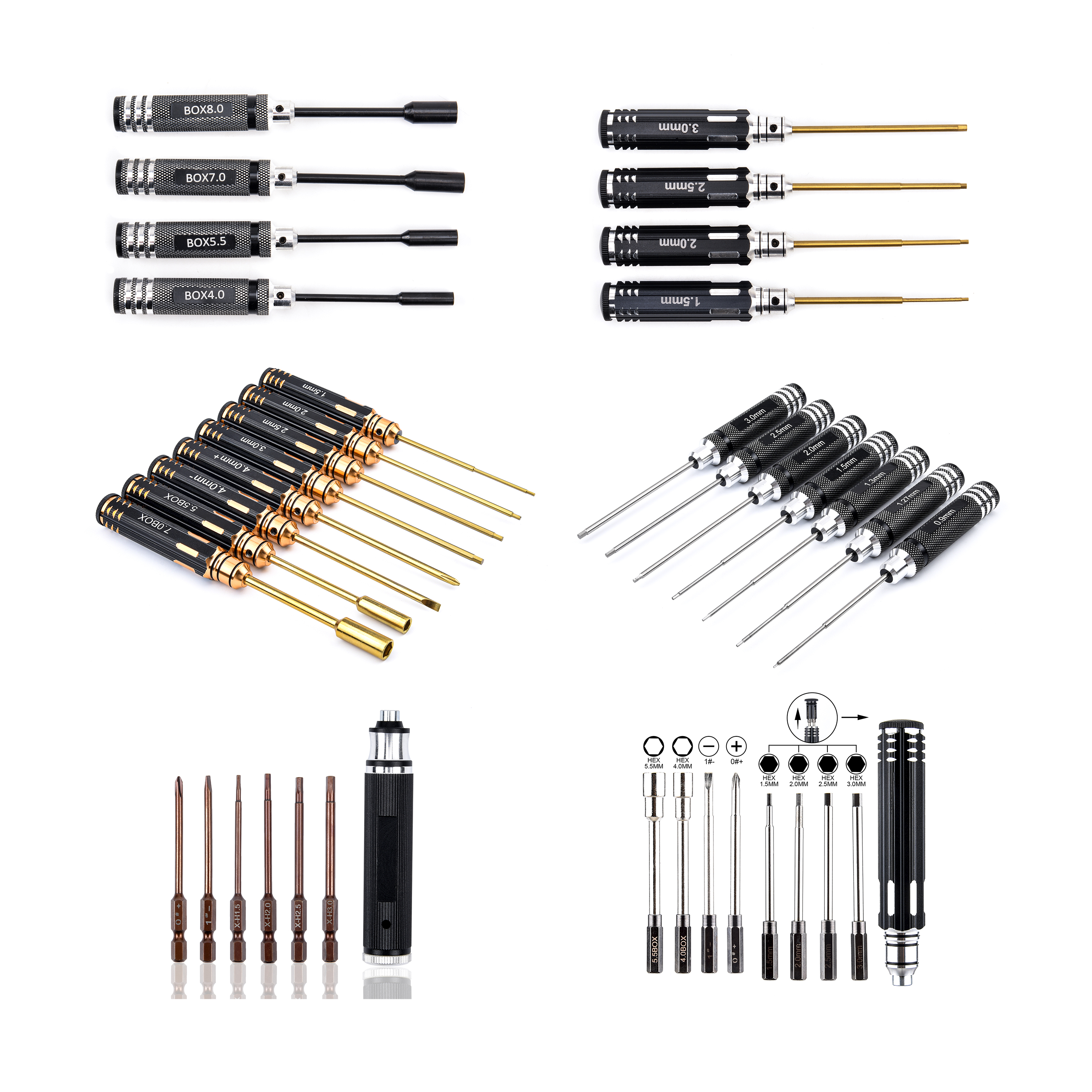 RC Tools Hex Screw Driver 1.5  - đánh giá và giá Hobby Queen Rc