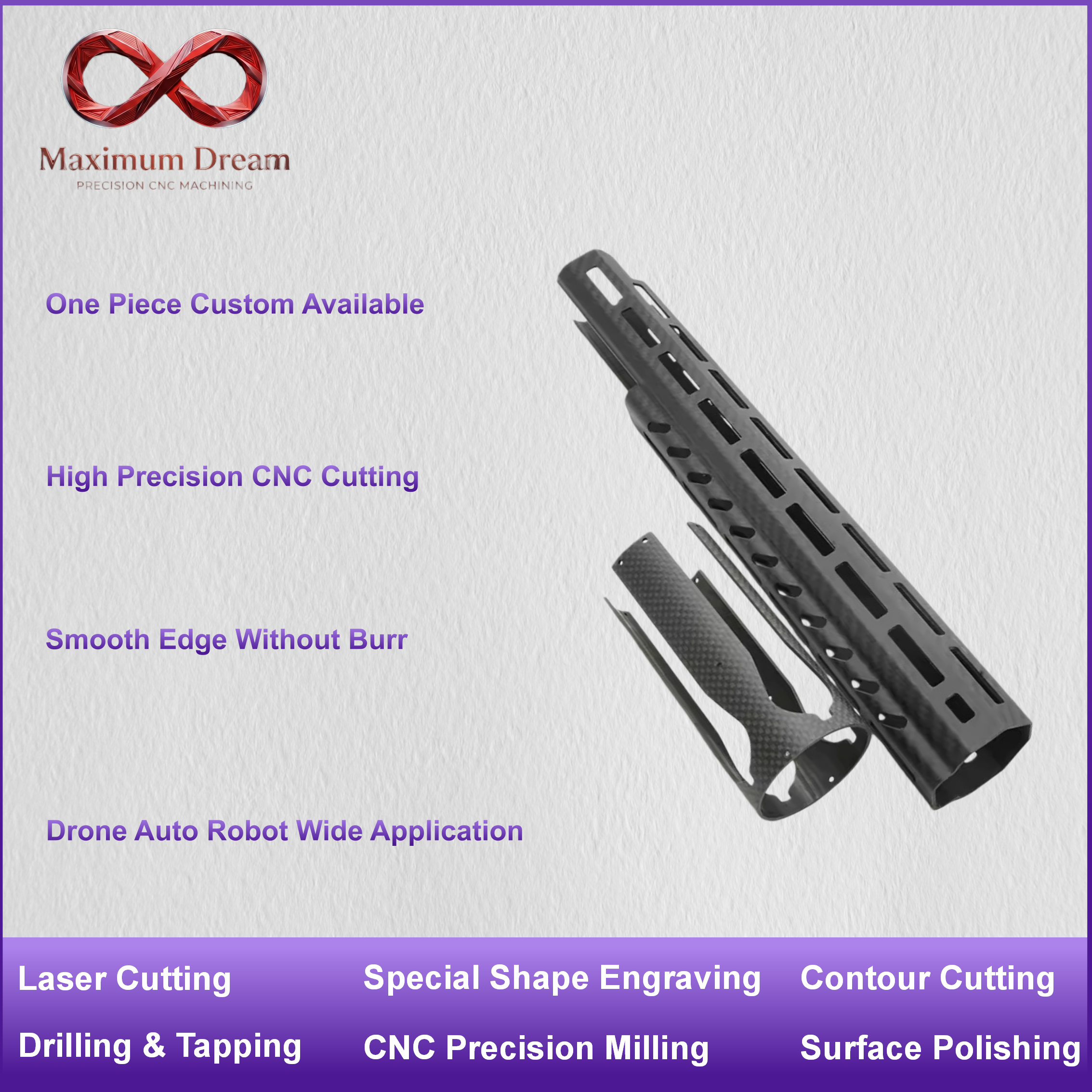 Custom CNC Carbon Fiber Tube D - đánh giá và giá Rc Hobby Youtube