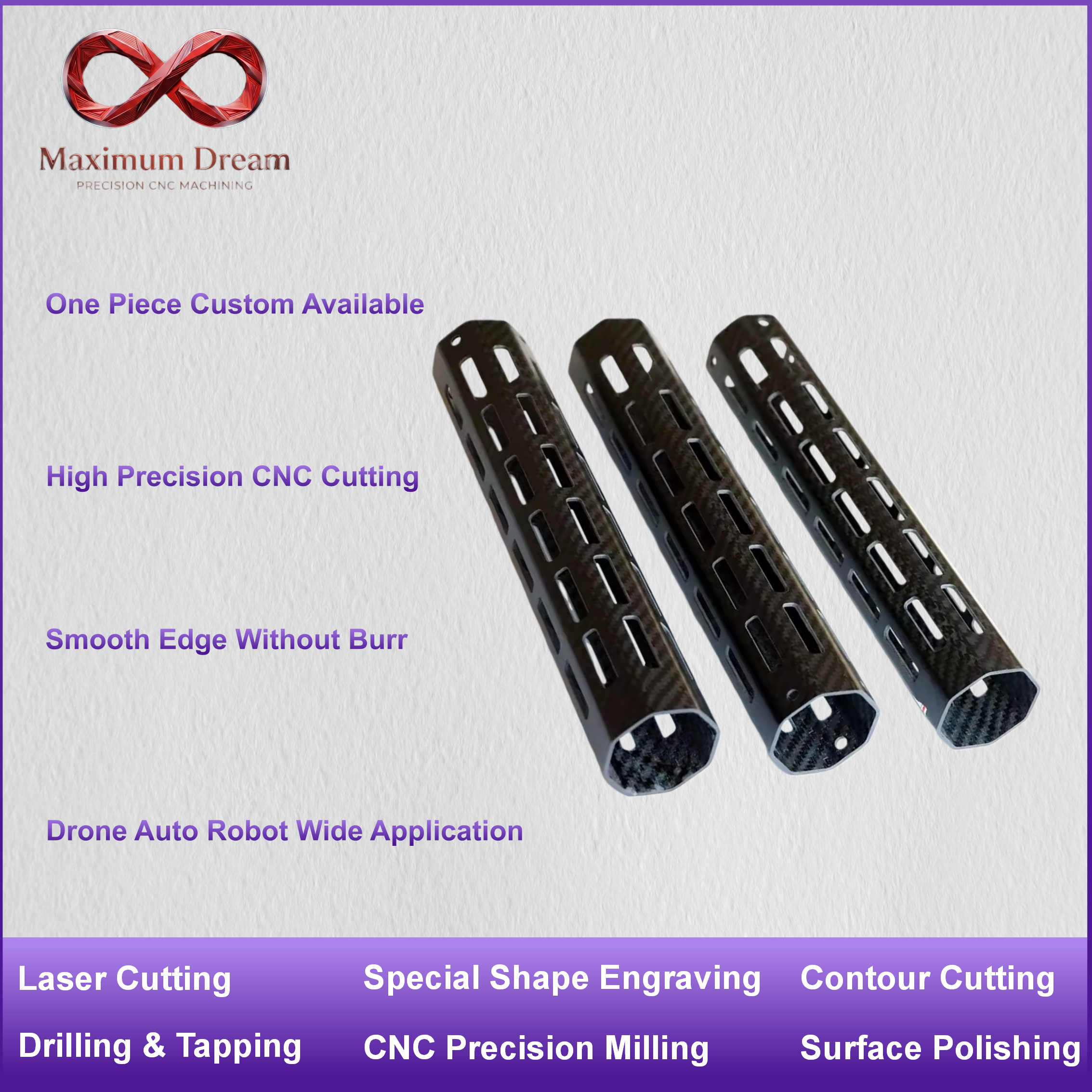 Custom CNC Carbon Fiber Tube D - đánh giá và giá Rc Hobby Youtube