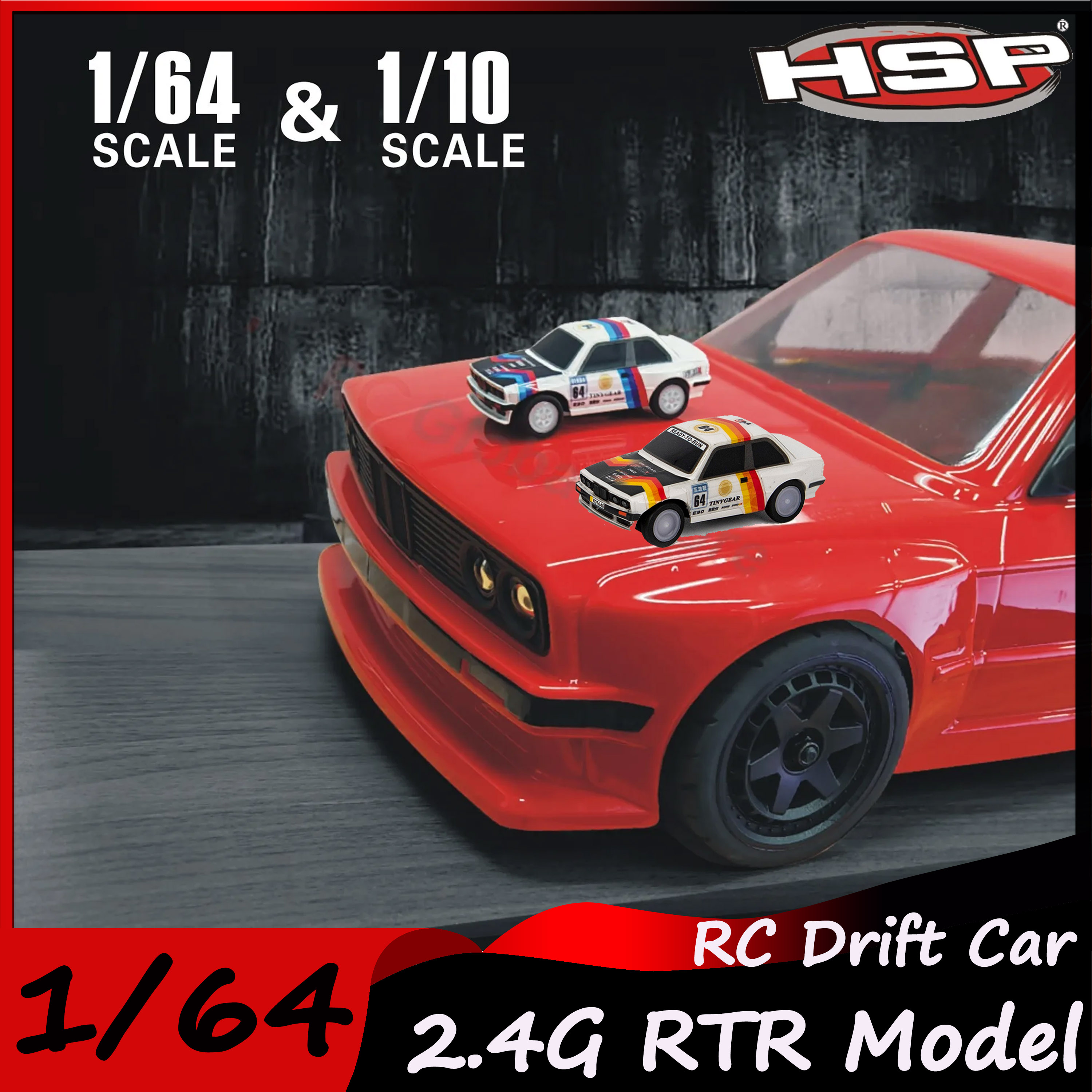 1/64 RC Drift Car HSP 2.4G Rem - đánh giá và giá Rc Hobby Pro