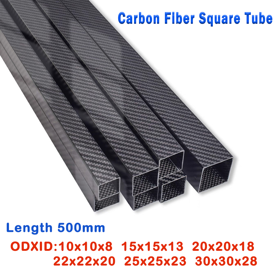 Carbon Fiber Square Tube 500mm - đánh giá và giá Rc Hobby Youtube
