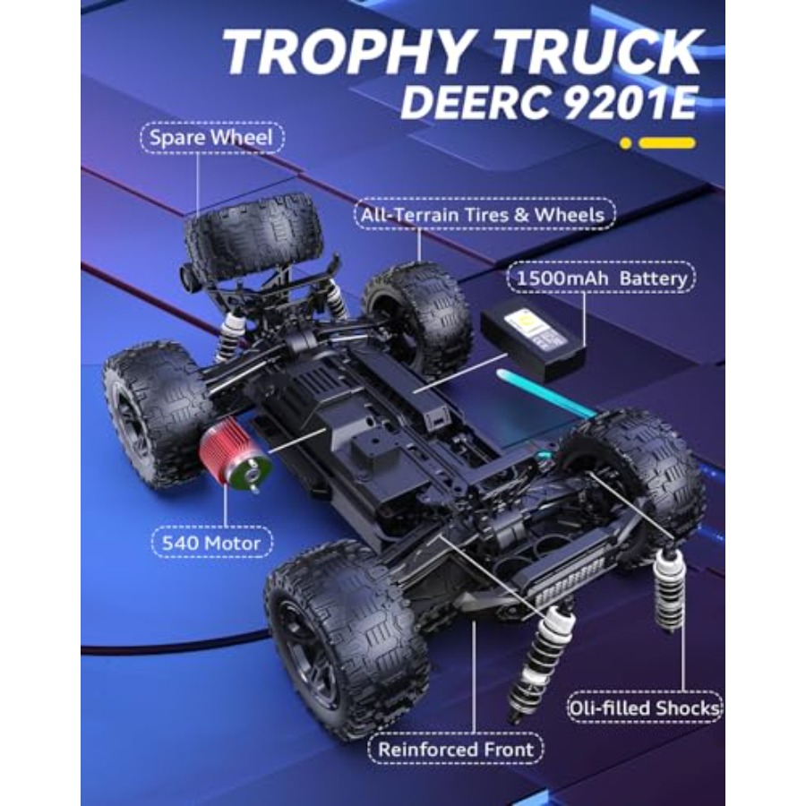 9201E 1:10 Large Remote Contro - đánh giá và giá Rc Hobby Grade Monster Truck