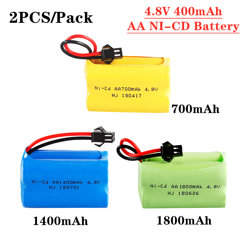 4.8v 700/1400/1800mah NiCd Bat - đánh giá và giá Rc Hobby Tank