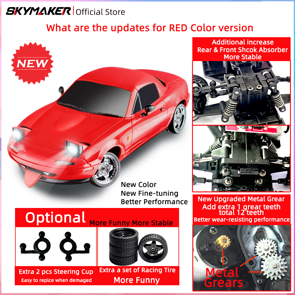 Skymaker 1/18 RC Drift Car LDR - đánh giá và giá Rc Hobby Horizon