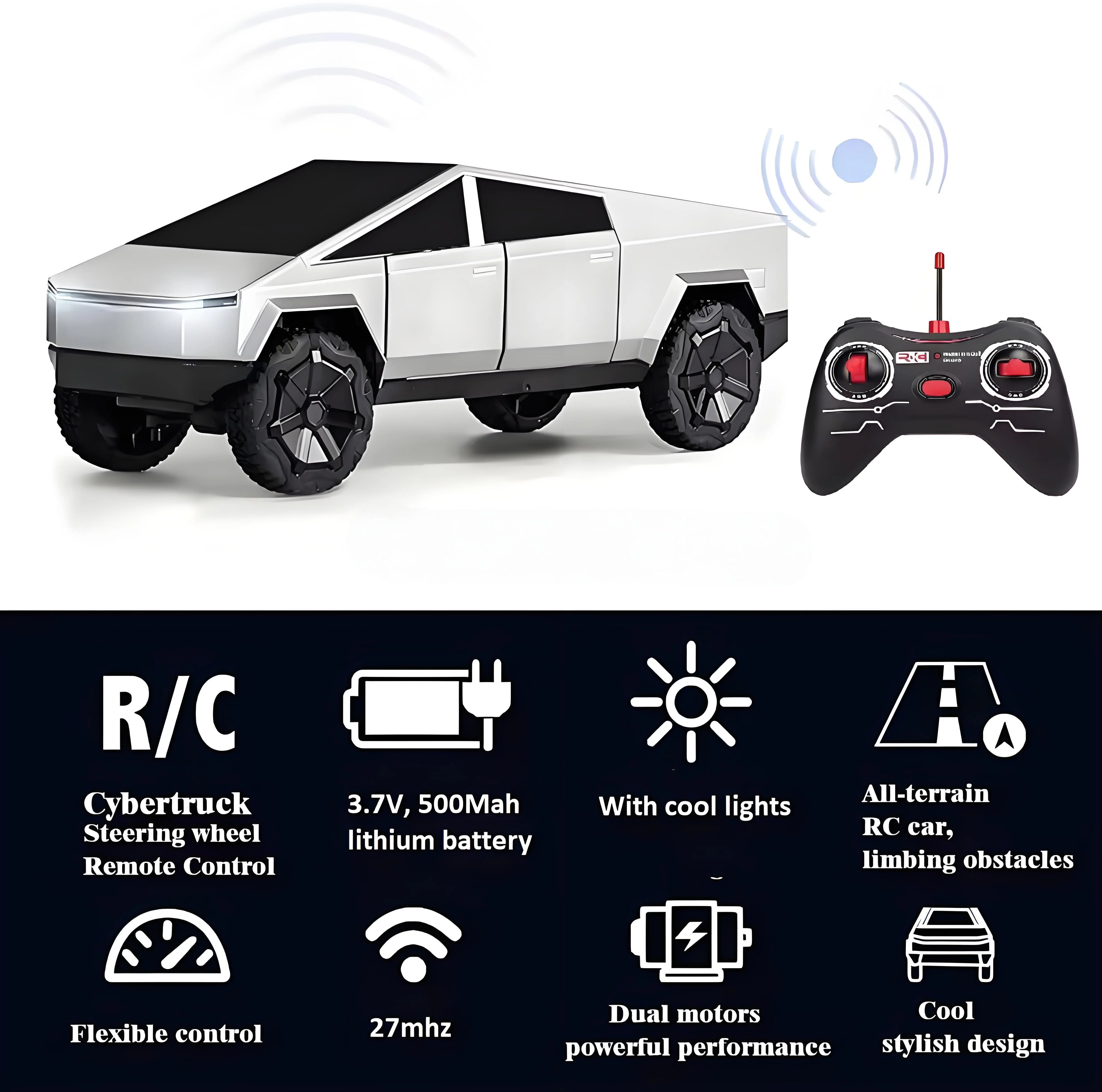 1:24 RC Cybertruck Pickup 4WD  - đánh giá và giá Rc Hobby Horizon