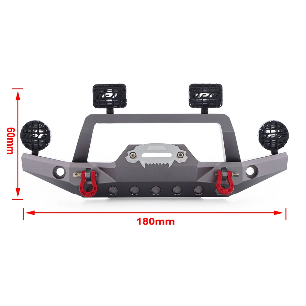 Metal Front Bumper with LED Li - đánh giá và giá Rc Hobby Horizon