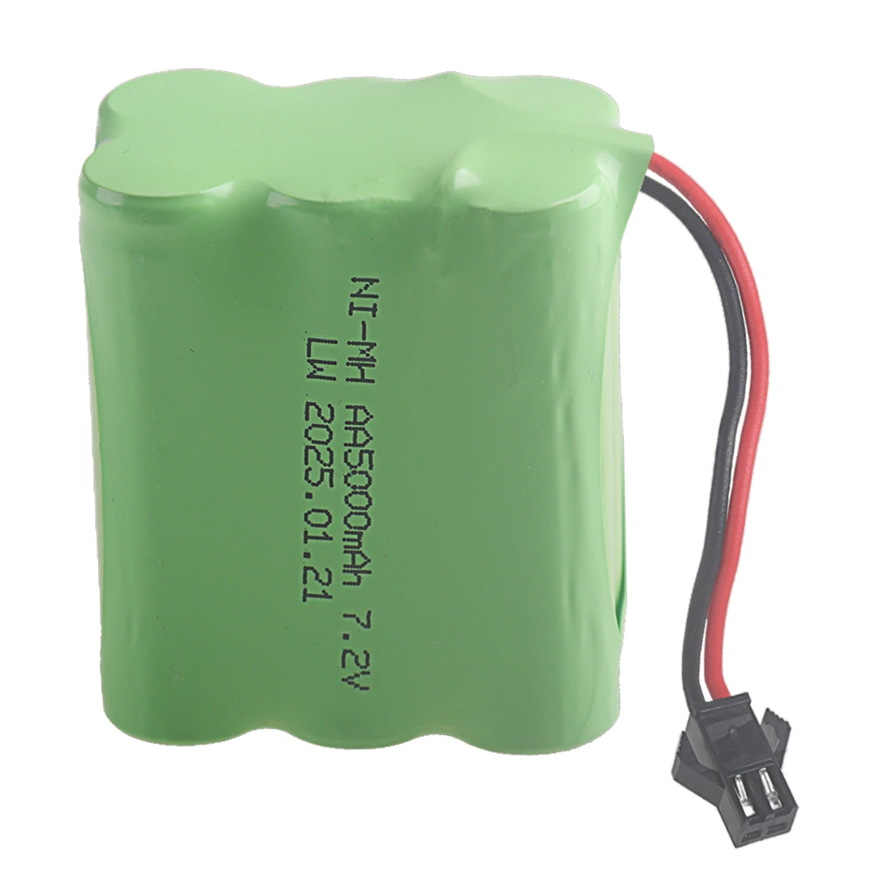 (SM-2P Plug) 7.2V 5000mah NiMH - đánh giá và giá Rc Hobby Tank