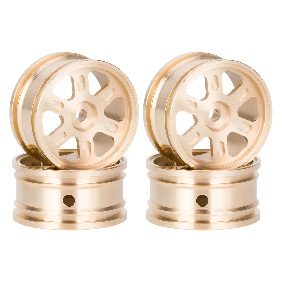 Hot Team Hobby Brass Wheel Rim - đánh giá và giá Rc Hobby Jeep Wrangler