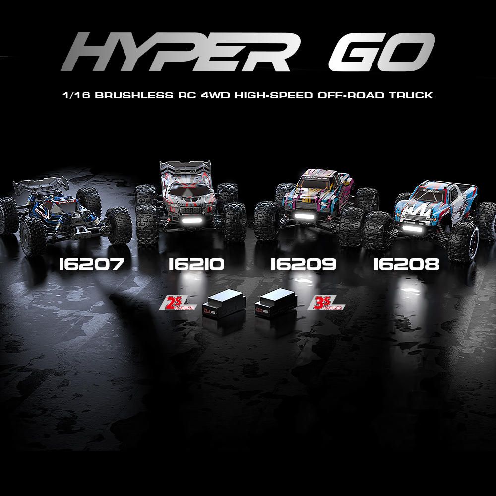 MJX16208 1/16 RC Car 70KM/h Br - đánh giá và giá Rc Hobby Off Road