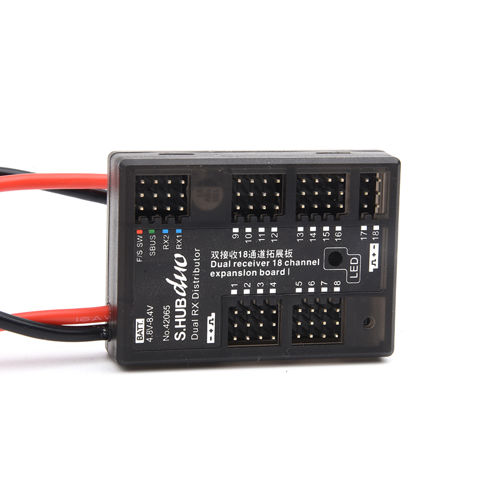 Dual receiver 18 Channel expan - đánh giá và giá Hobby Queen Rc