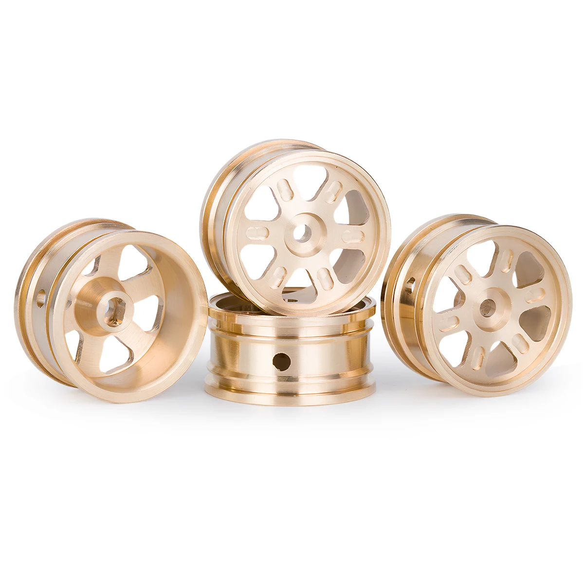 Hot Team Hobby Brass Wheel Rim - đánh giá và giá Rc Hobby Jeep Wrangler