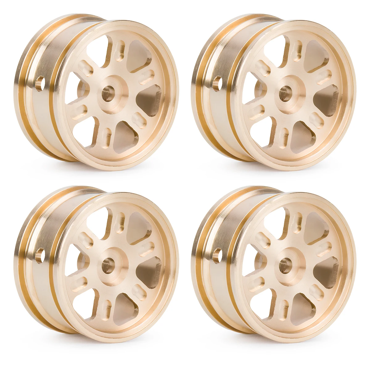 Hot Team Hobby Brass Wheel Rim - đánh giá và giá Rc Hobby Jeep Wrangler