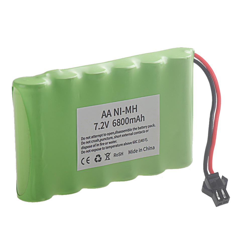 Ni-MH 7.2V 6800mAh SM Plug Bat - đánh giá và giá Rc Hobby Tank