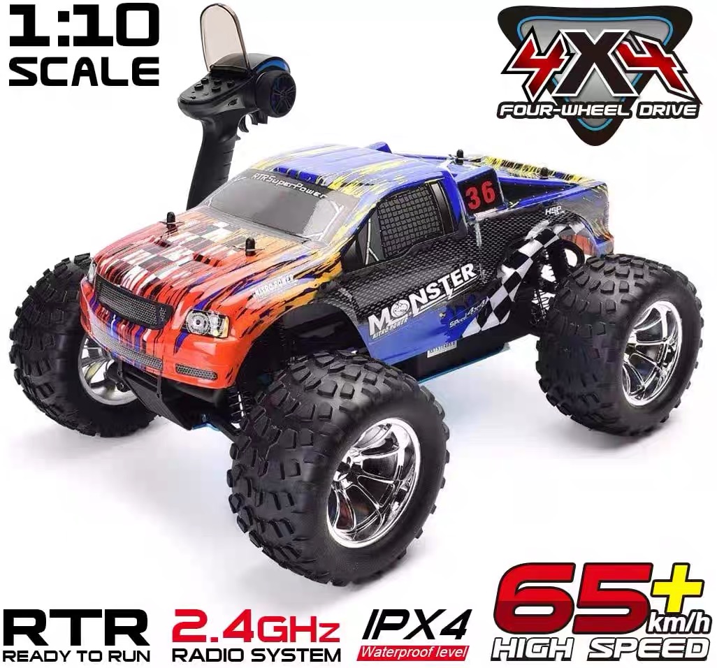 HSP RC Truck 1:10 Scale Nitro  - đánh giá và giá Rc Hobby Off Road