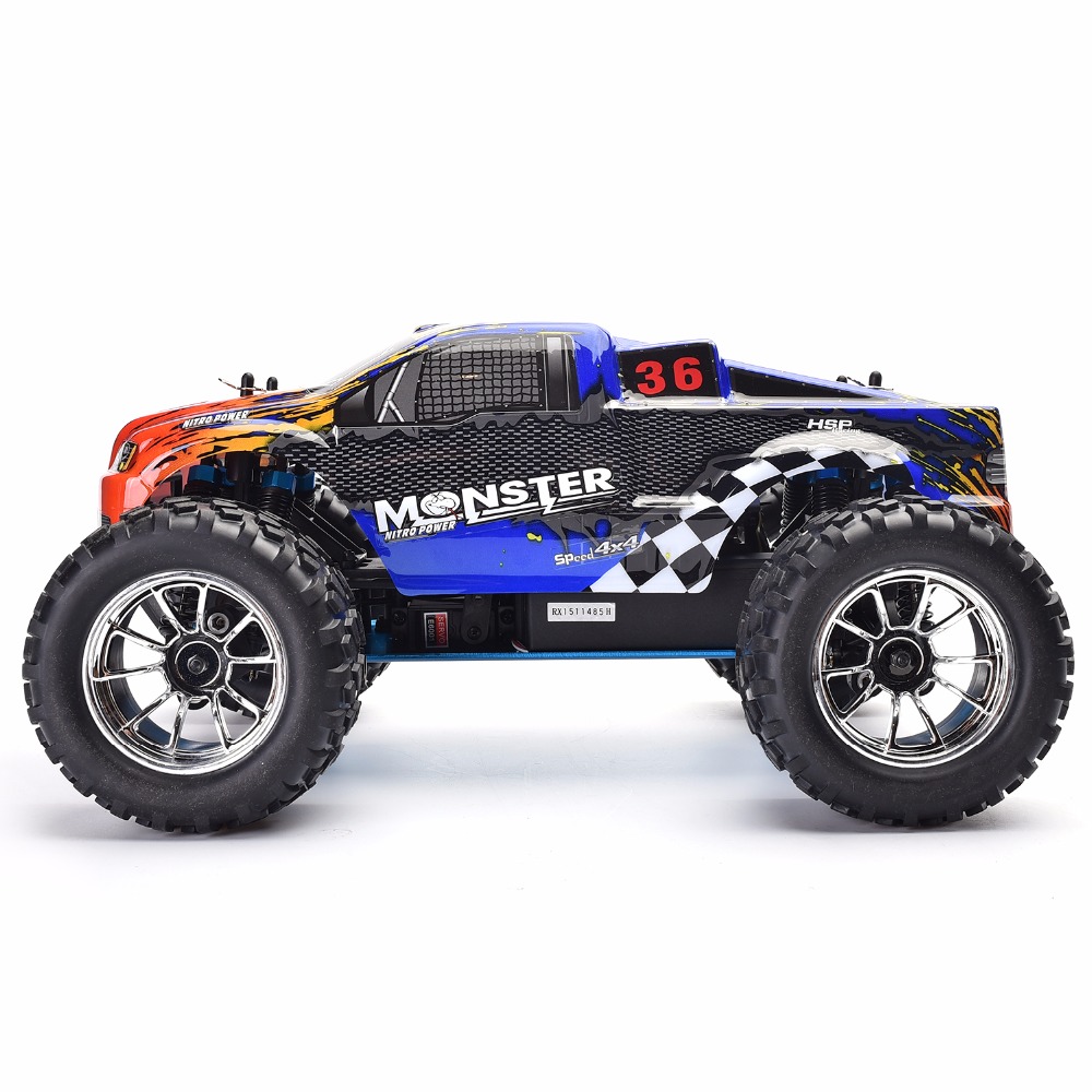 HSP RC Truck 1:10 Scale Nitro  - đánh giá và giá Rc Hobby Off Road