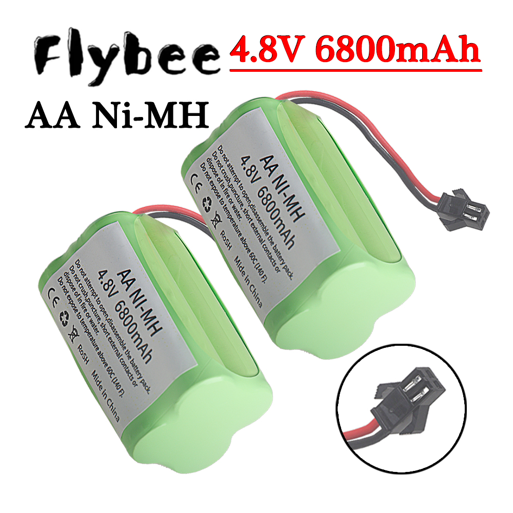 NI-MH 6800mAh 4.8V 4*AA Batter - đánh giá và giá Rc Hobby Tank