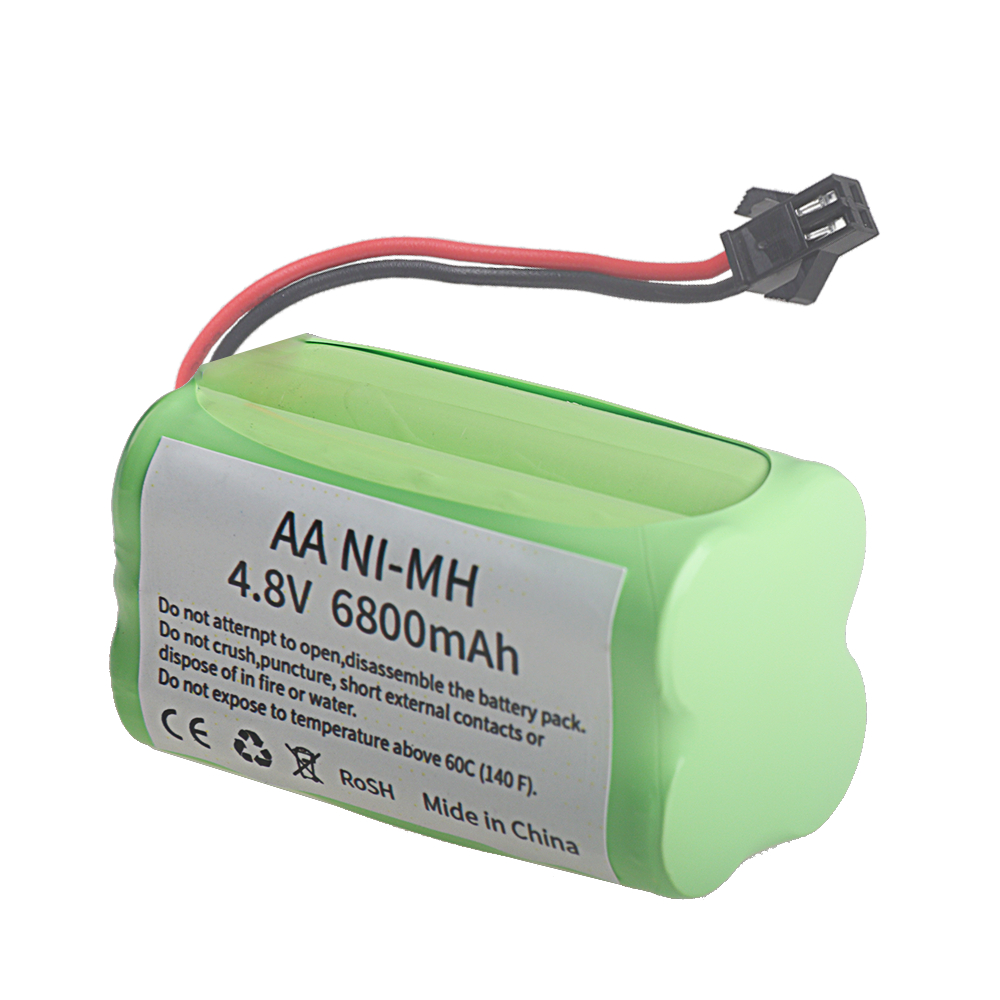 NI-MH 6800mAh 4.8V 4*AA Batter - đánh giá và giá Rc Hobby Tank
