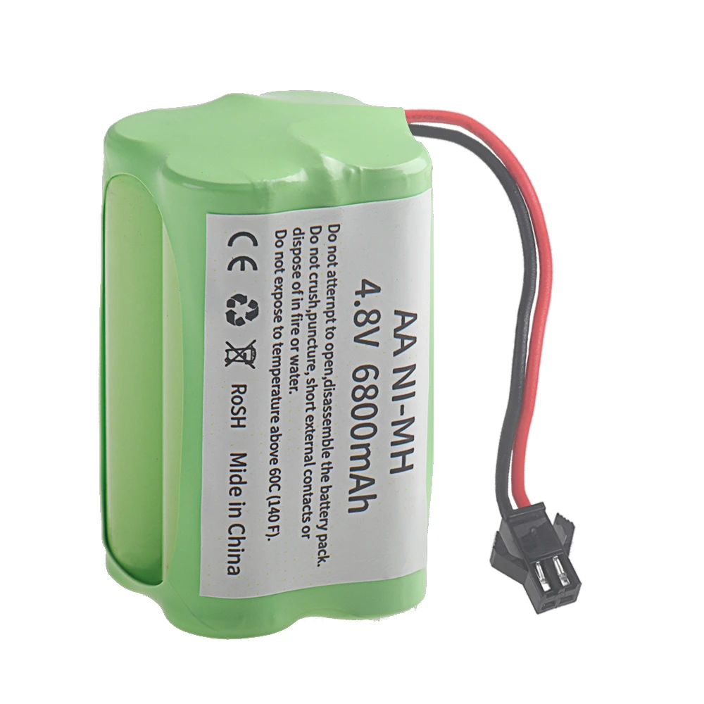 NI-MH 6800mAh 4.8V 4*AA Batter - đánh giá và giá Rc Hobby Tank