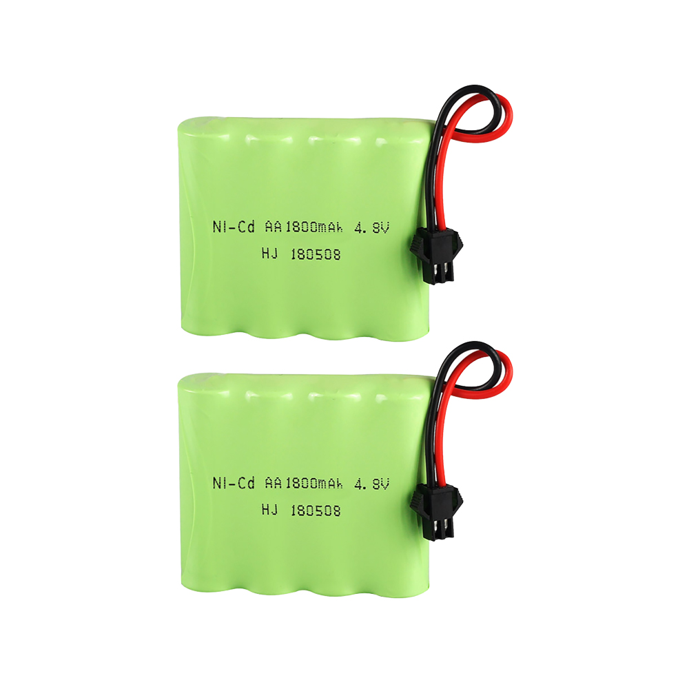 4.8V 1800mAh Ni-Cd AA Battery  - đánh giá và giá Rc Hobby Tank