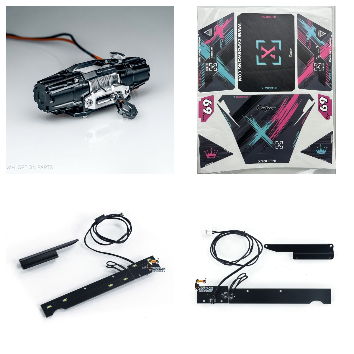 Capo Winch Sticker Dashboard L - đánh giá và giá Hobby Queen Rc