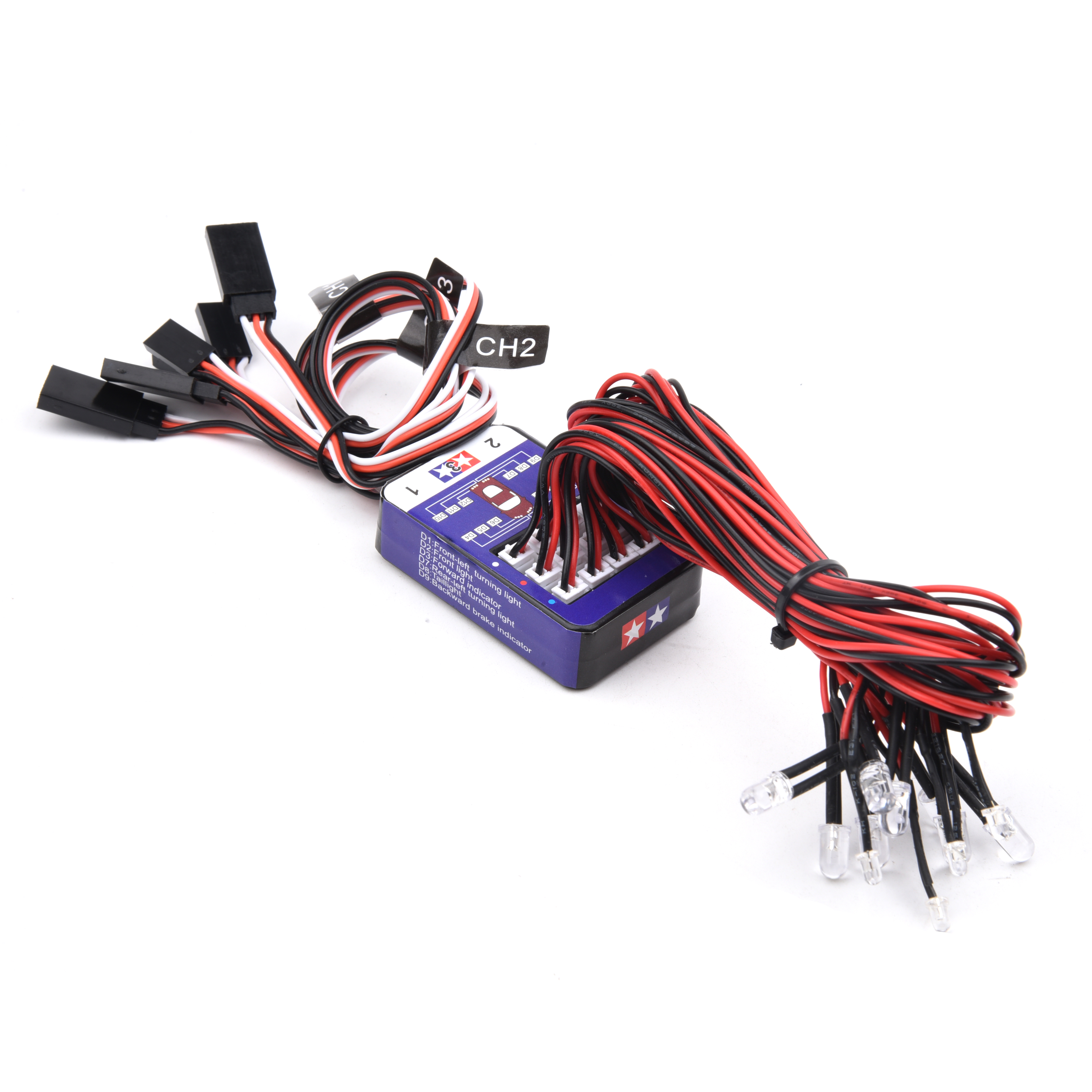 Simulation Flash Light 12 LED  - đánh giá và giá Hobby Queen Rc