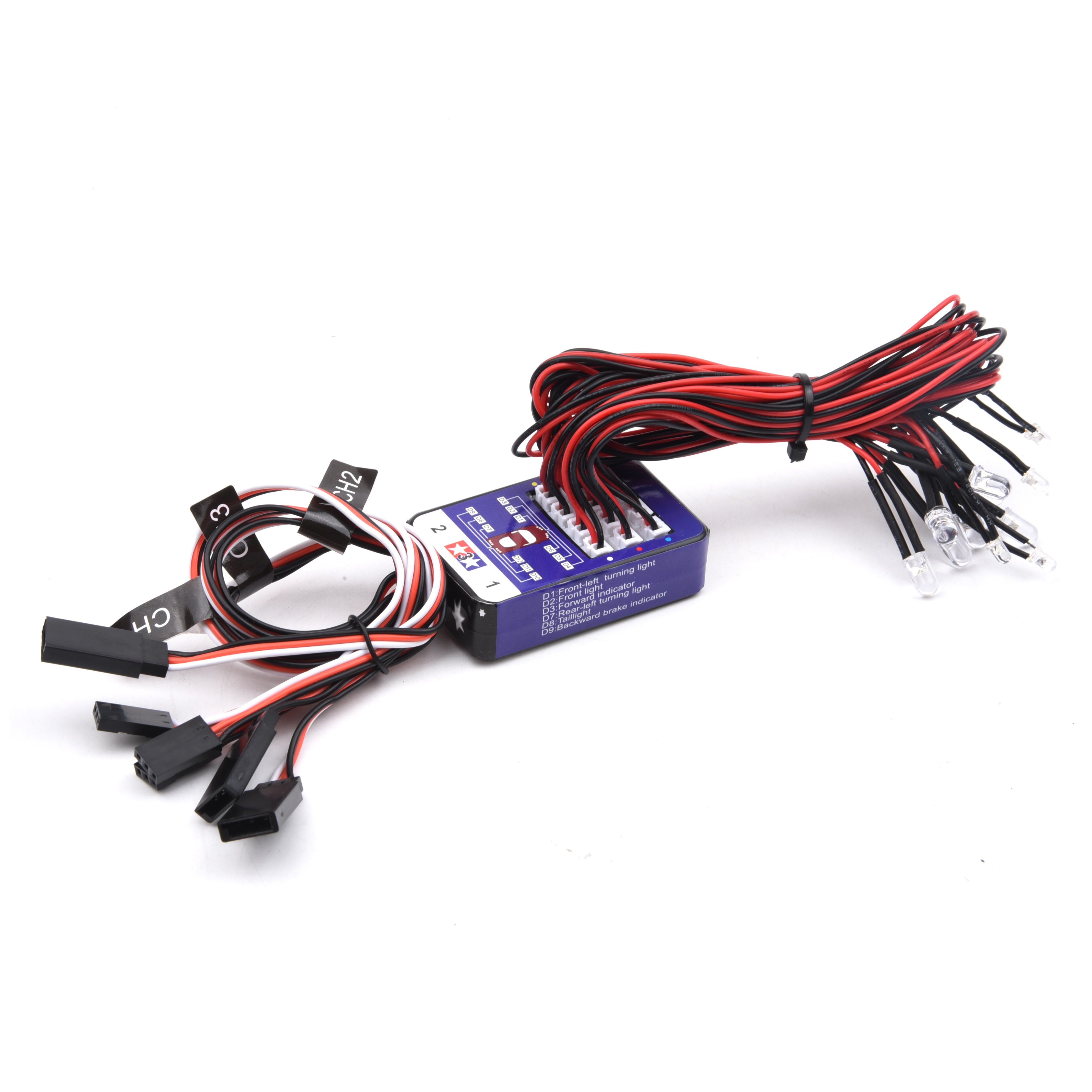 Simulation Flash Light 12 LED  - đánh giá và giá Hobby Queen Rc